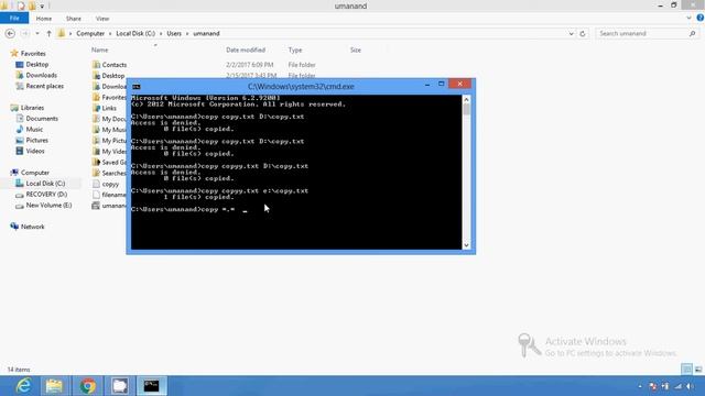 Different method in cmd for copy смотреть онлайн