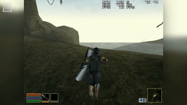 The Elder Scrolls Morrowind Gameplay SiS 315 / SiS 651 (64MB VRAM) смотреть онлайн