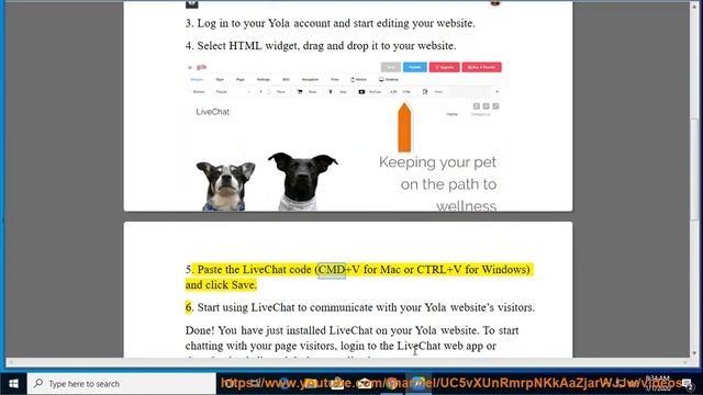 Install LiveChat on Yola смотреть онлайн