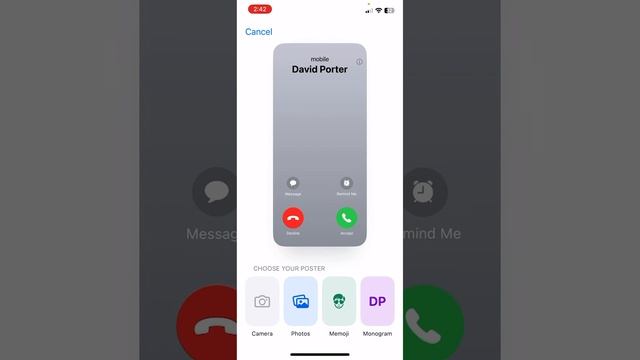 Adding IPhone Display Picture смотреть онлайн