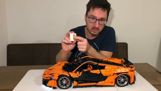 Review Von Mould King Supercar McLaren P1 - 13090 SD