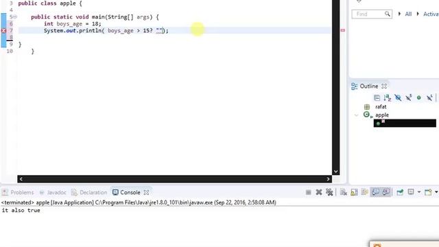 Java Bangla Tutorial - Conditional operators смотреть онлайн