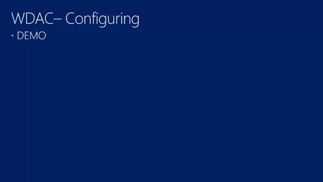 Endpoint Protection Part 8 - Windows Defender Application Control (WDAC) Policies смотреть онлайн