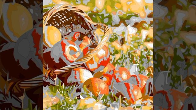 I Draw A Basket With Apples 🖌️🖼️🎨🥰
