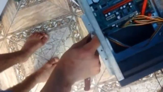 Fazendo instalação da placa de rede passo a passo PCI смотреть онлайн