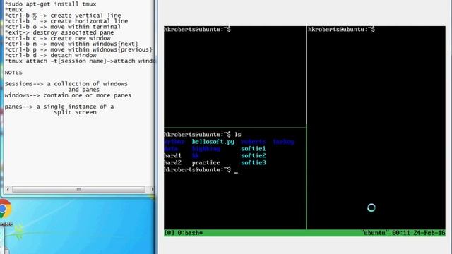 tmux смотреть онлайн