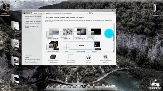 Temas Mac OS para Windows 7 смотреть онлайн