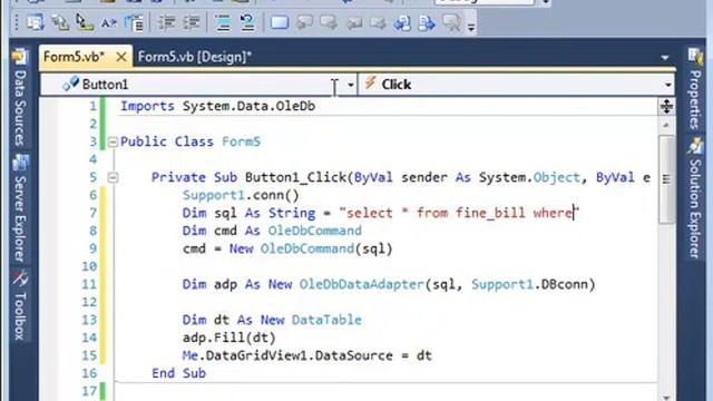 161_قاعدة بيانات اكسس ((VB.Net Access (CODE) 11 Search App) ) смотреть онлайн