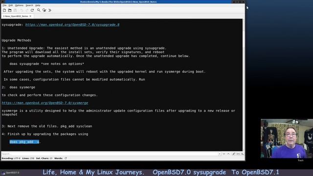 OpenBSD7.0 sysupgrade To OpenBSD7.1 Start Here: https://www.openbsd.org/ смотреть онлайн