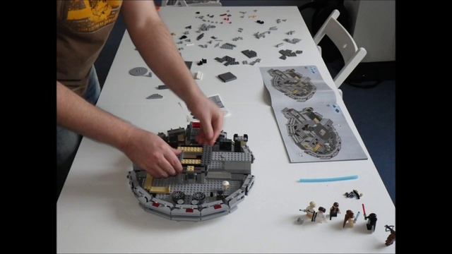 Lego Star Wars: Building Millenium Falcon смотреть онлайн