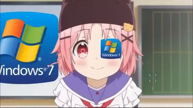 Windows7音源でふれんどしたい - Gakkou Gurashi OP with Windows 7 sound смотреть онлайн