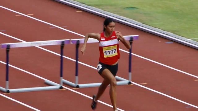 Women 100m Hurdles U23 Final - 2nd Spore U23 & Open C'ships 2012 смотреть онлайн