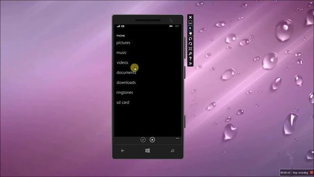 How to upload documents to OneDrive using Briefcase app - Windows Phone смотреть онлайн