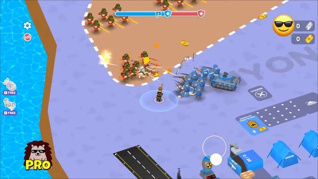 🤢 NOOB vs 😎 PRO vs 😈 HACKER - Army Commander | Download App Store APK смотреть онлайн