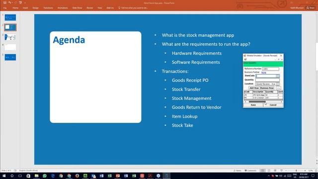 Stock Management with Handheld Devices смотреть онлайн