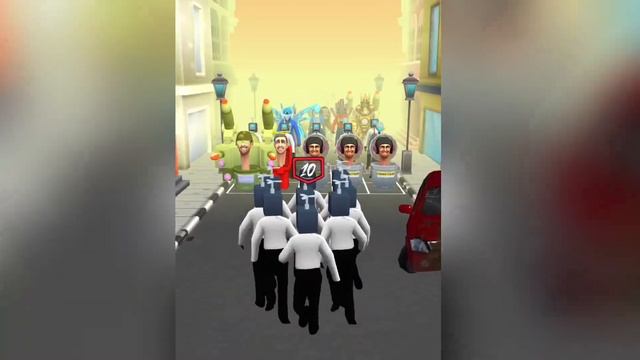 Merge Skibydy Toilet Battle Monster Run P3, Clockman, Speakerman Battle War Game Max Level Gamepla смотреть онлайн