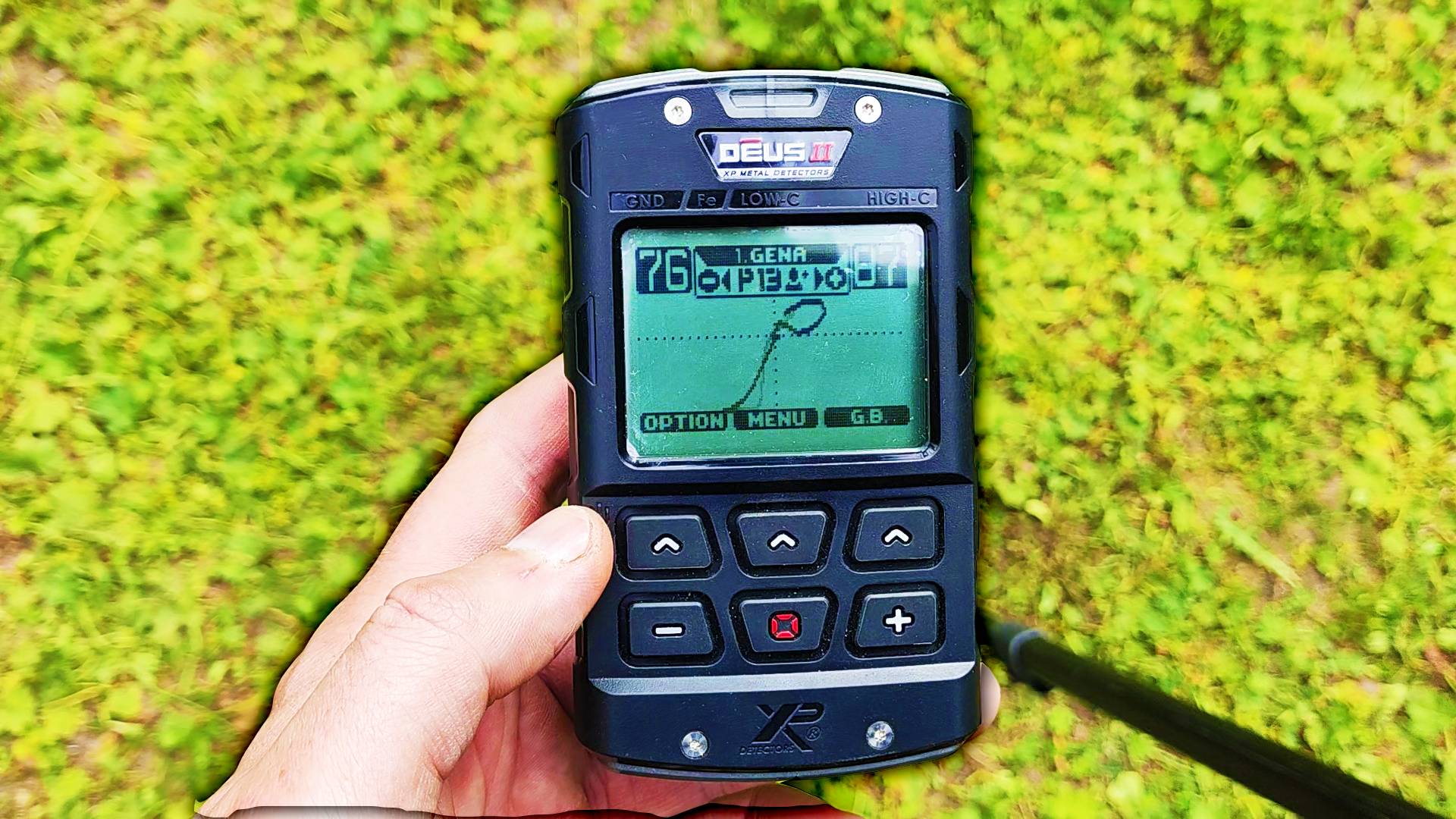 Показания вектографа XP Deus 2 на глубоких целях смотреть онлайн