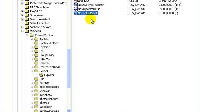 6. Disable control panel смотреть онлайн