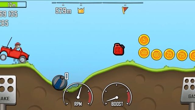 Hill Climb Racing - Gameplay Walkthrough - Jeep car - Android Games смотреть онлайн