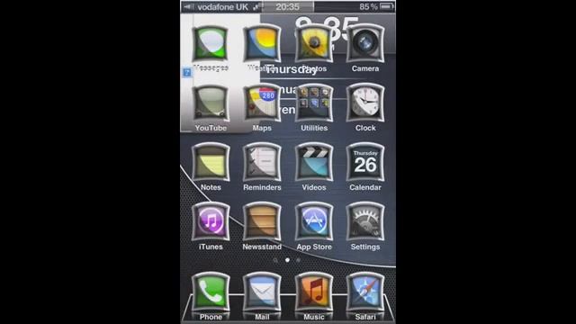 Best Cydia IOS 5 Themes September 2012 смотреть онлайн