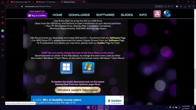 Windows X-Lite Ultimate 11 Neon | Awesome performance | Custom iso смотреть онлайн