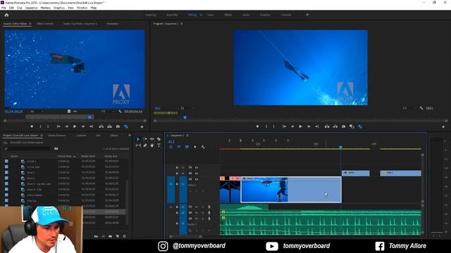 LIVE Video Editing with Adobe Premiere Pro! смотреть онлайн