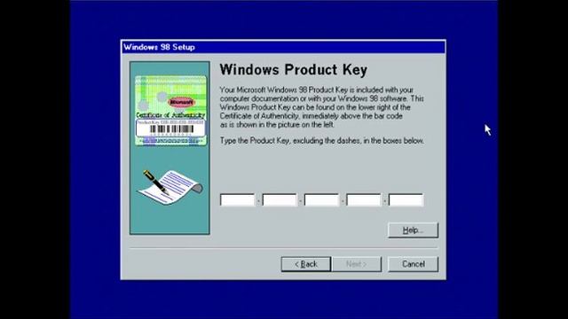 How to install Windows 98 - Part 1 смотреть онлайн