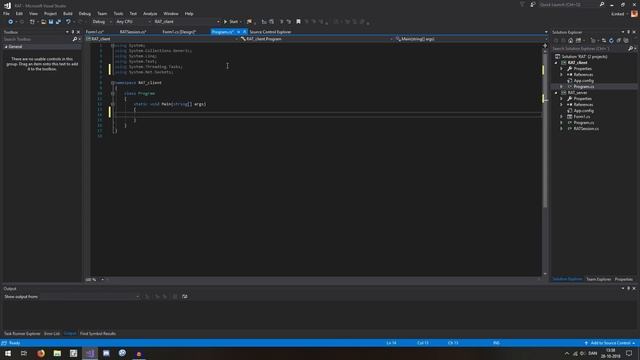 C#: HOW TO MAKE A RAT 2018 [connection and first cmd (#1)] - iLinked смотреть онлайн