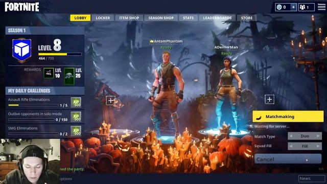 Fortnite Gameplay with WiseOldOwl and Friends (Epic Games Launcher Live) смотреть онлайн