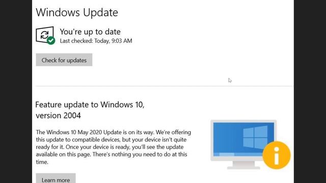 Blocked update Windows 10 Version 2004 Microsoft Should tell you why June 17th 2020 смотреть онлайн