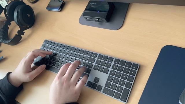 Apple Magic Keyboard with Numeric Keypad (Space Gray) 타건 смотреть онлайн