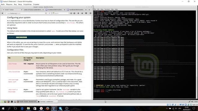 Установка Funtoo Linux смотреть онлайн