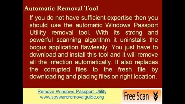 Steps To Remove Windows Passport Utility From PC смотреть онлайн