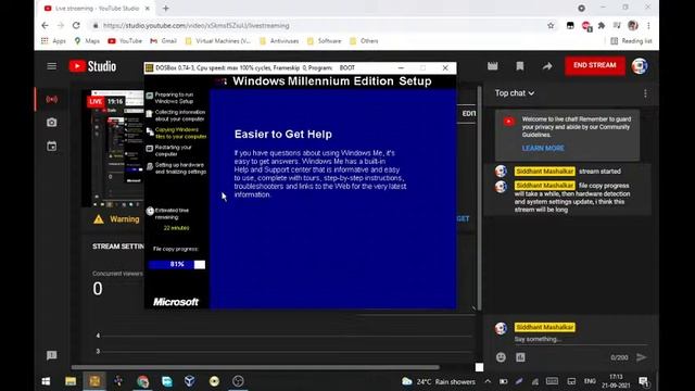 Installing Windows ME In Dosbox