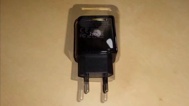 HOCO dual port EU plug charger from Gearbest смотреть онлайн