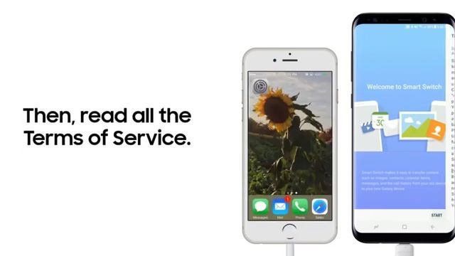 Galaxy S8 Smart Switch from iPhone смотреть онлайн