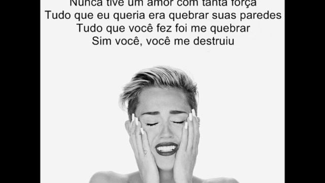 Miley Cyrus- Wrecking Ball (BANGERZ) Tradução смотреть онлайн