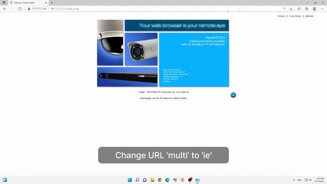 Seyeon Tech(FlexWATCH®) product usage guide(Settings for Windows 11 users) смотреть онлайн