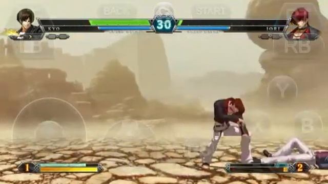 KOF XIII XBOX ANDROID KYO VS IORI смотреть онлайн