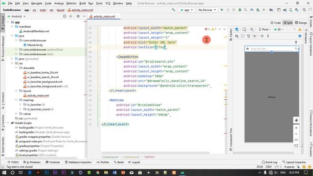ParseError at Message, Element type "EditText" must be followed by either attribute specifications. смотреть онлайн