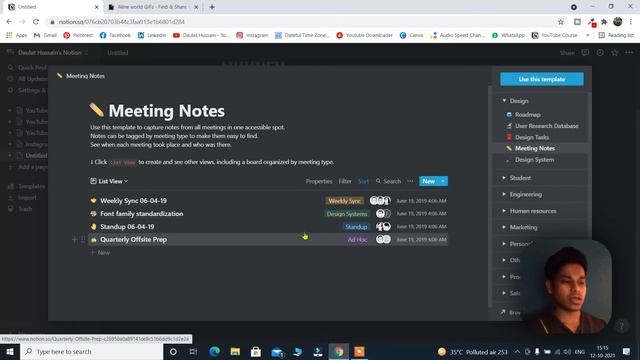 How To Use Notion App | Best Productive App For Student, Beginner 2021 | Complete Tutorial On Notio смотреть онлайн