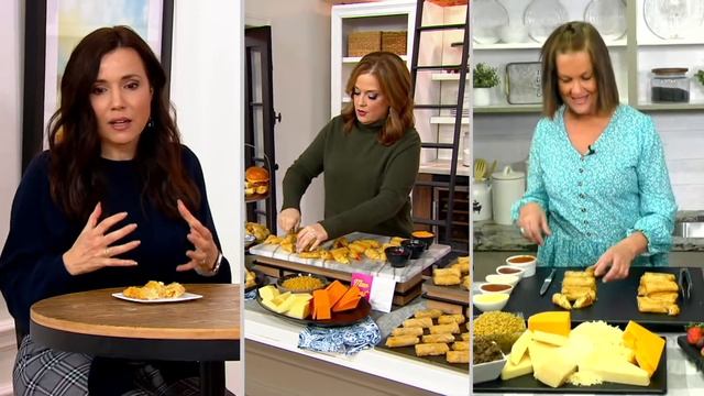 The Perfect Gourmet (28) 1.5-oz Mac & Cheese Spring Rolls on QVC смотреть онлайн