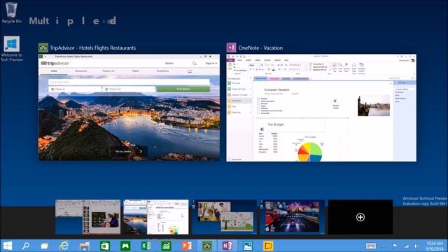 Windows10 Technical Preview - Features & Download смотреть онлайн