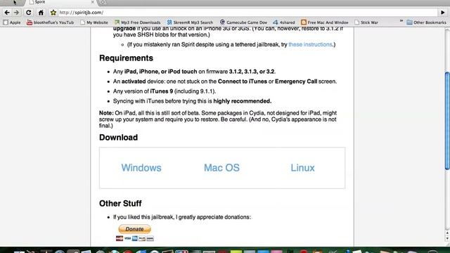 Jailbreak iPhone,iPod Touch And iPad on 3.1.3 Or 3.2 Firmware смотреть онлайн