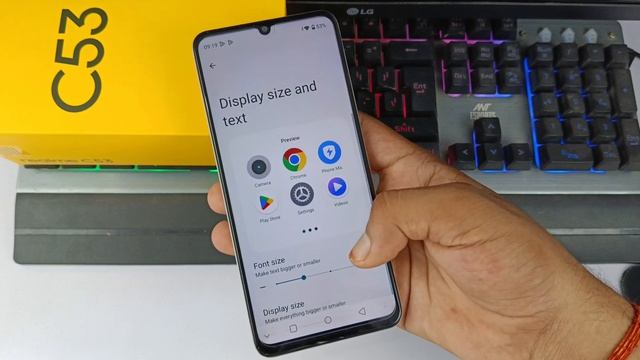 Realme c53 me font style change kaise kare | realme c53 font style change setting смотреть онлайн
