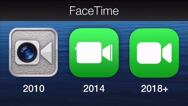 iOS system software all applications theme design and icon changes evolution смотреть онлайн