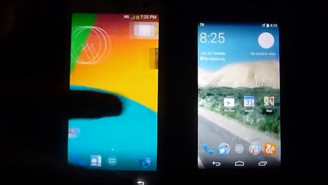 KK launcher (Kit Kat launcher) review смотреть онлайн