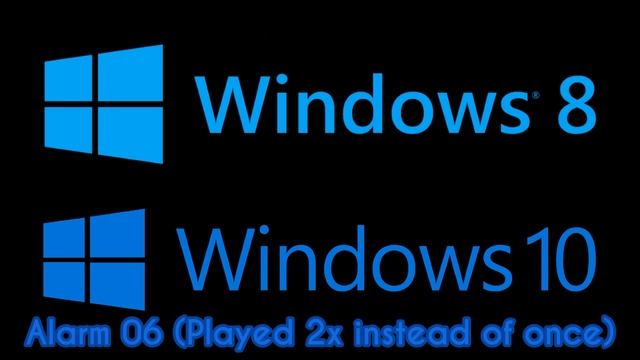 Windows 8 and 10 - Alarm Comparison смотреть онлайн