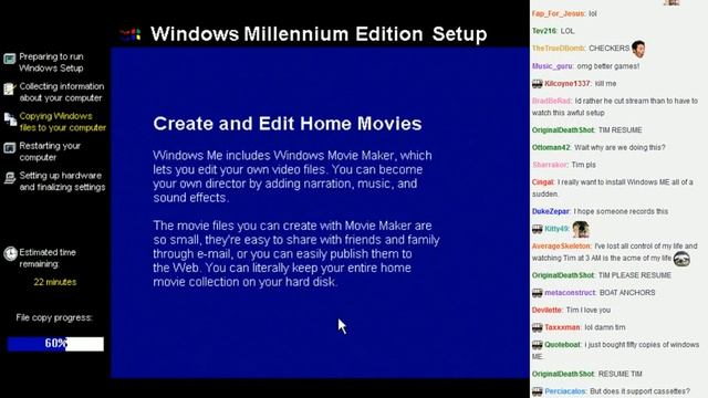 Installing Windows ME смотреть онлайн
