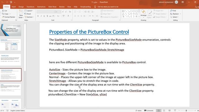 Lecture 10 – PicutreBox Control & Windows Media Player Control смотреть онлайн